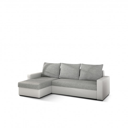  Kampinė sofa Livio su patalynės dėže, audinys Sawana 21, Soft 17 