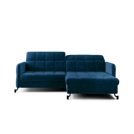 Kampinė sofa Lorelle su patalynės dėže, audinys Kronos 09