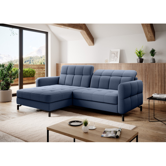  Kampinė sofa Lorelle su patalynės dėže, audinys Omega 86 