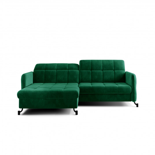 Kampinė sofa Lorelle su patalynės dėže, audinys Kronos 19