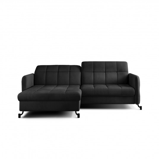 Kampinė sofa Lorelle su patalynės dėže, audinys Monolith 97