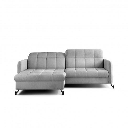 Kampinė sofa Lorelle su patalynės dėže, audinys Monolith 84