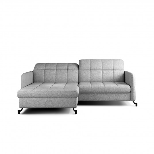 Kampinė sofa Lorelle su patalynės dėže, audinys Grande 81