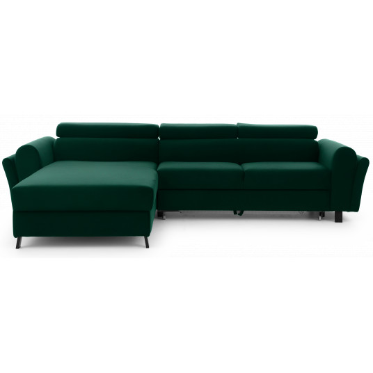 Kampinė sofa Mariall su patalynės dėže, audinys Kronos 19