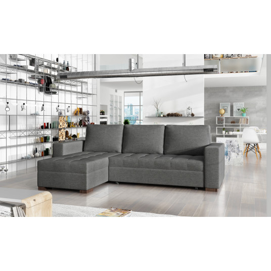  Kampinė sofa Newark su patalynės dėže, audinys Sawana 05 