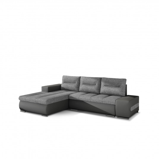 Kampinė sofa Ottavio su patalynės dėže, audinys Sawana 21, Soft 29