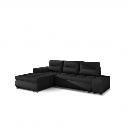 Kampinė sofa Ottavio su patalynės dėže, audinys Sawana 14, Soft 11