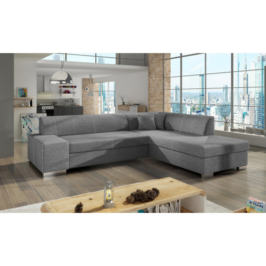  Kampinė sofa Porto su patalynės dėže, audinys Sawana 21 