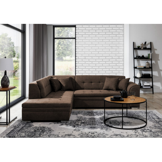 Kampinė sofa Pieretta, audinys Poco 22