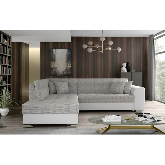 Kampinė sofa Pieretta, audinys Berlin 01, Soft 17