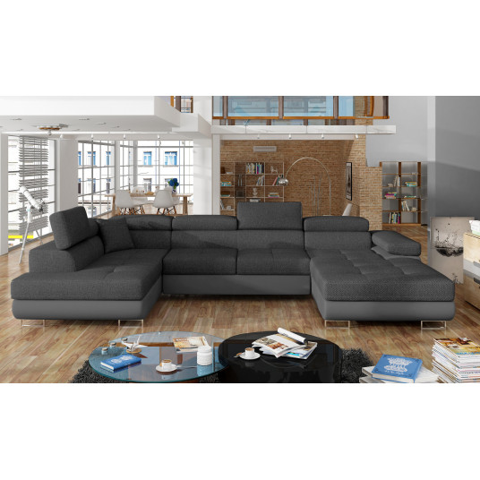 Kampinė sofa Rodrigo su patalynės dėže, audinys Inari 96, Soft 29