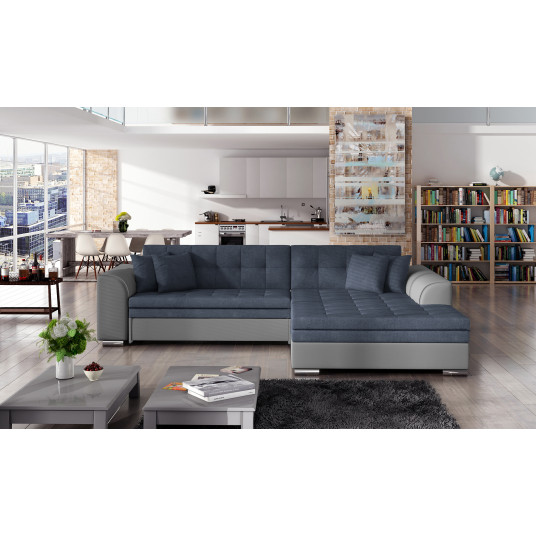 Kampinė sofa Sorento, audinys Soro 76, Soft 29