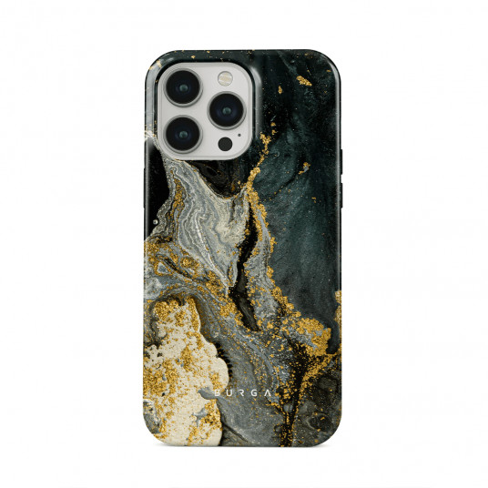  Dėklas Burga iPhone 14 Pro Northern Lights - Marble Tough 