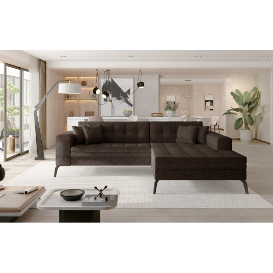 Kampinė sofa Solange, audinys Dora 28