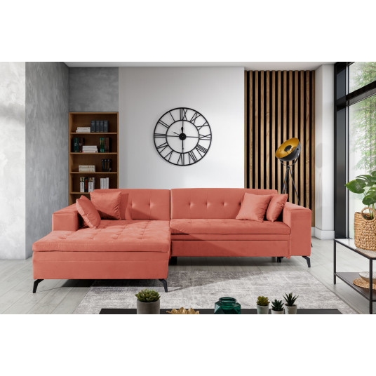 Kampinė sofa Solange, audinys Solar 23