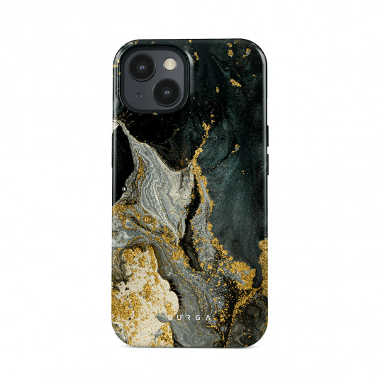  Dėklas Burga iPhone 15 Plus Northern Lights - Marble Tough 