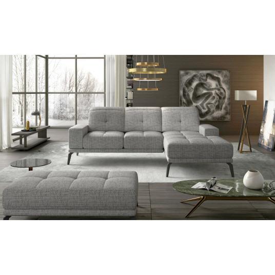 Kampinė sofa Torrense, audinys Berlin 01