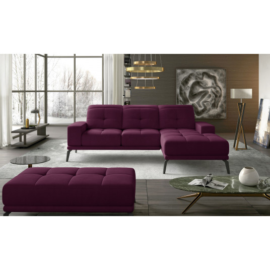 Kampinė sofa Torrense, audinys Mat Velvet 68