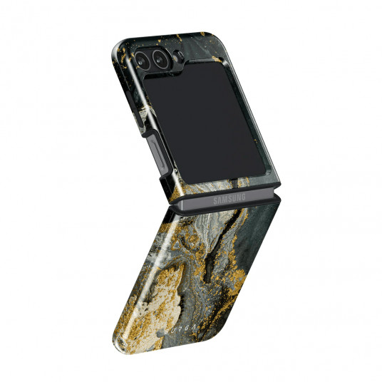  Dėklas Burga Galaxy Note Z Flip 5 Northern Lights - Marble Tough 