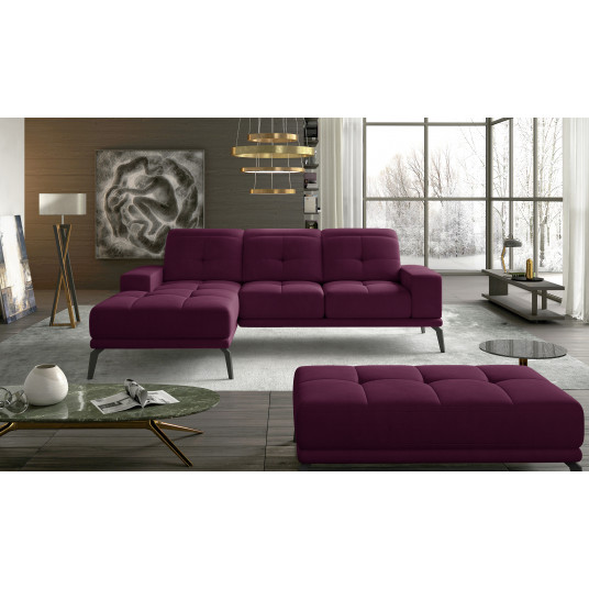 Kampinė sofa Torrense, audinys Mat Velvet 68