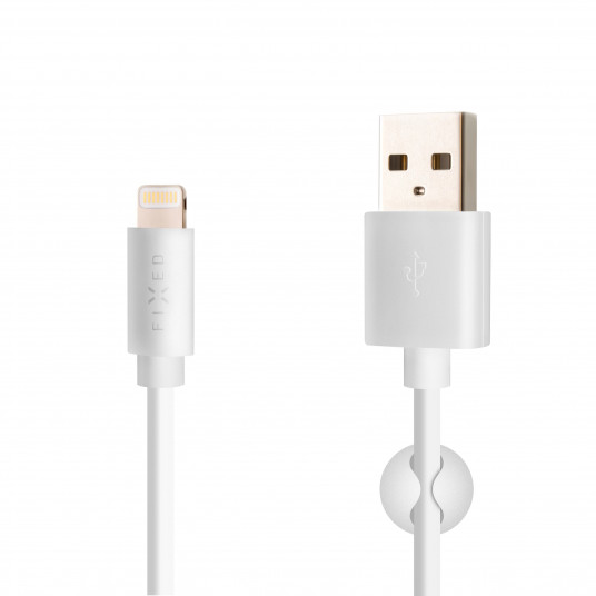 FIXED Long Cable USB/Lightning, White 