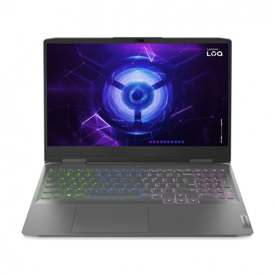  Lenovo LOQ   15IRH8 Grey, 15.6 ", IPS, FHD, 1920 x 1080, Anti-glare, Intel Core i5,  i5-12450H, 8 GB,  SO-DIMM DDR5-4800, SSD 512 GB, NVIDIA GeForce RTX 4050, GDDR6, 6 GB, No Optical drive, Windows 11 Home, 802.11ax, Bluetooth version 5.1, Keyboard langua 