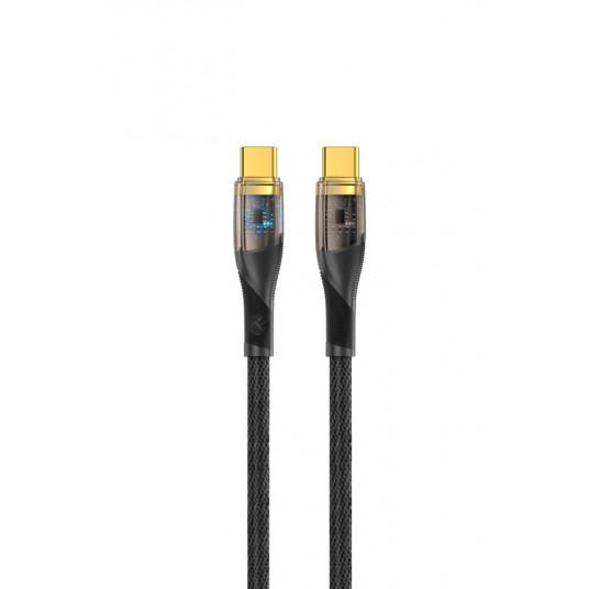  Tellur Data Cable Type-C to Type-C PD60W 100cm Black 