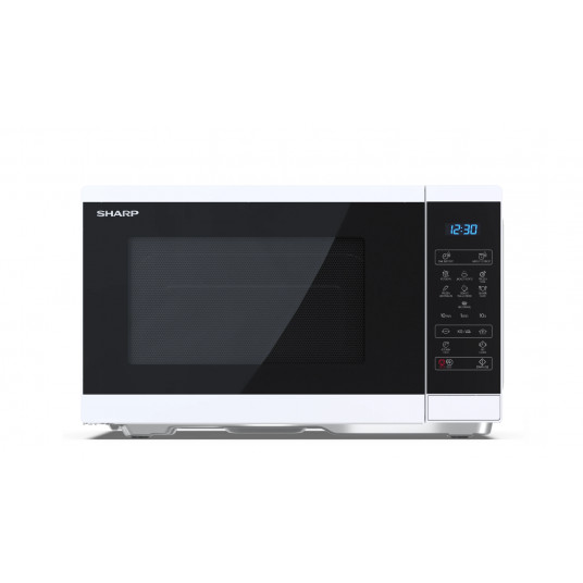  Sharp Microwave Oven YC-MS252AE-W Free standing 25 L 900 W White 