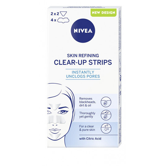 Nivea - Refreshing Cleanser patch (Refining Clear-Up Strips) 6 pieces