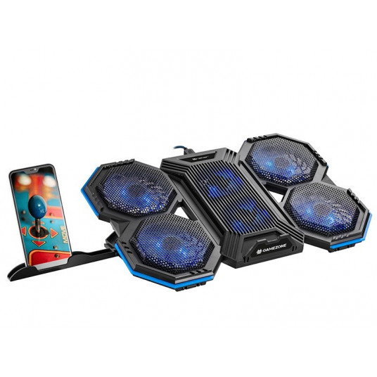  Tracer TRASTA46888 GAMEZONE Transform aušinimo padėklas nešiojamam kompiuteriui 400x270x36 mm (17") 1200 RPM 