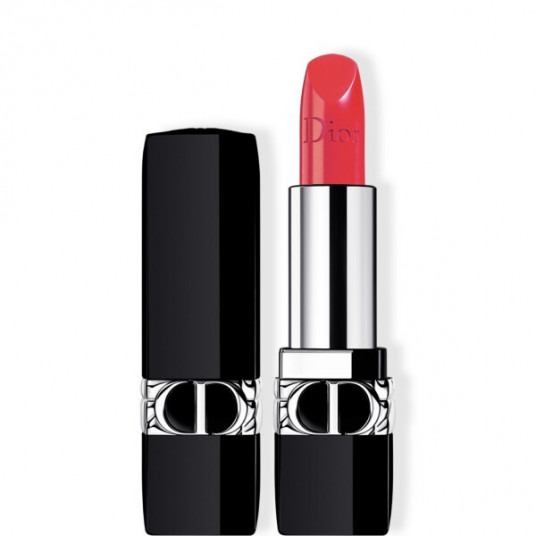  Dior - Long-lasting refillable lipstick Rouge Dior Satin 3.5 g - 028 Actrice  