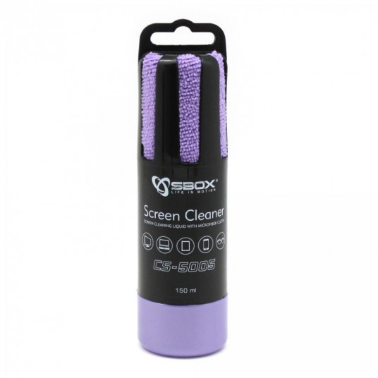  Sbox CS-5005U Screen Cleaner 150ml  purple 