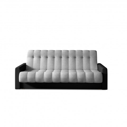 Sofa - lova Garett su patalynės dėže pilka, Sawana 21, Soft 11