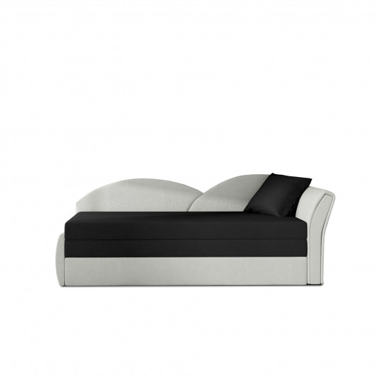 Sofa - lova Aga juoda, Alova 04, Alova Pdp