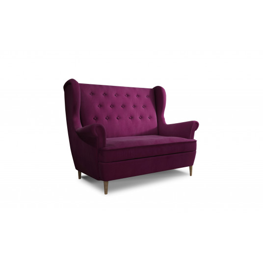 Sofa Aros raudona, Mat Velvet 68