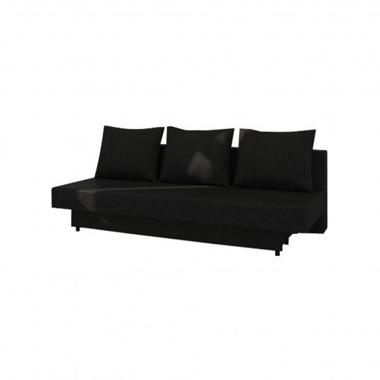 Sofa - lova Amaza su patalynės dėže juoda, Sawana 14