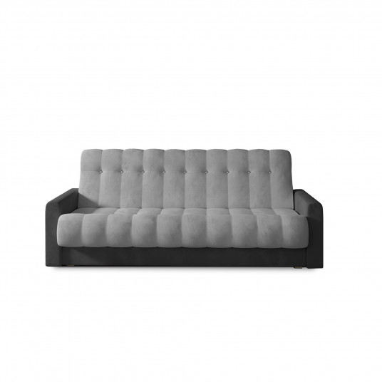 Sofa - lova Garett su patalynės dėže pilka, Monolith 85, Monolith 97