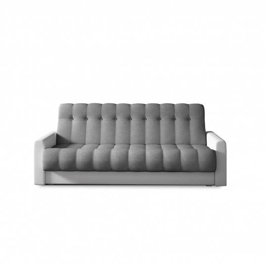 Sofa - lova Garett su patalynės dėže pilka, Sawana 05, Soft 17