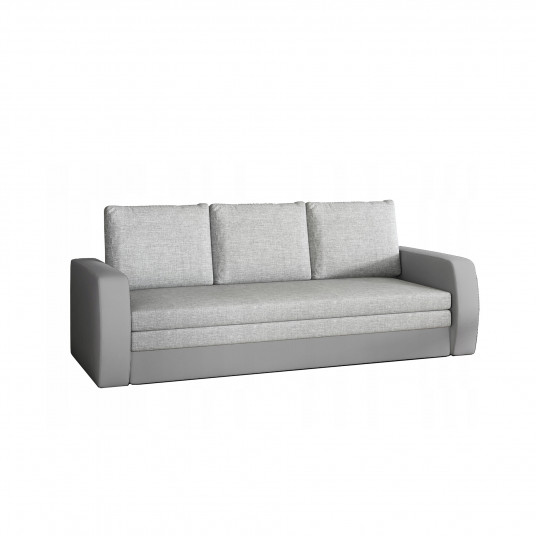 Sofa - lova Inversa su patalynės dėže pilka, Sawana 21, Soft 29