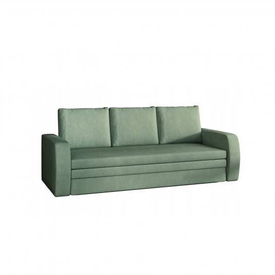 Sofa - lova Inversa su patalynės dėže žalia, Soro 34