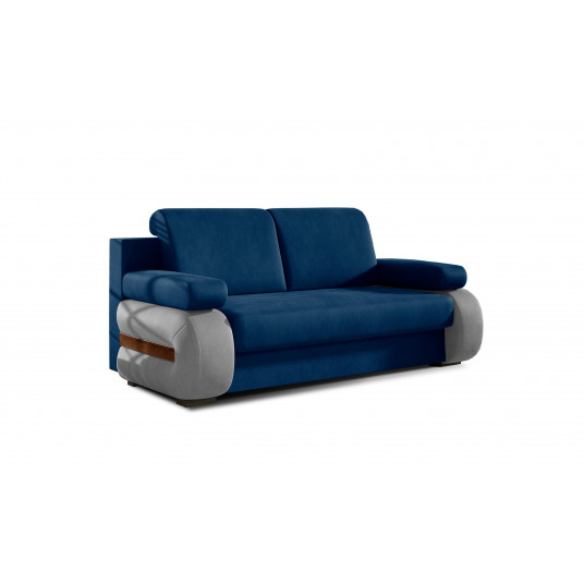  Sofa - lova Laura su patalynės dėže mėlyna, Monolith 77, Monolith 84 