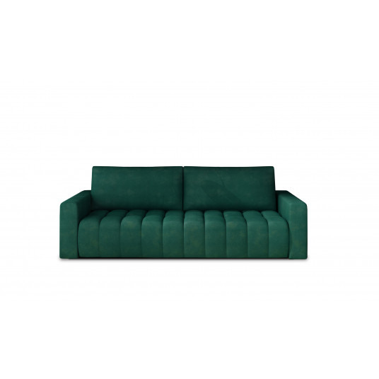Sofa - lova Lazaro su patalynės dėže žalia, Kronos 19