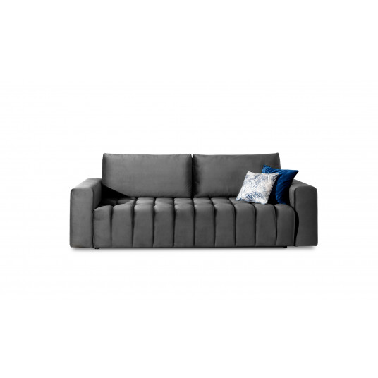 Sofa - lova Lazaro su patalynės dėže pilka, Nube 5