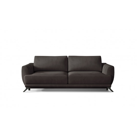 Sofa - lova Megis su patalynės dėže ruda, Mat Velvet 29