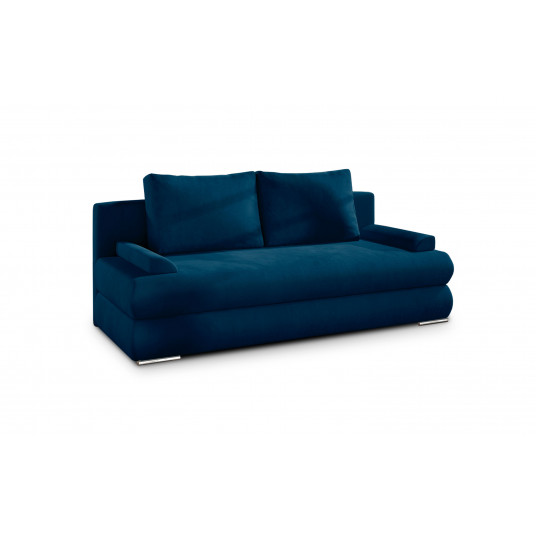  Sofa - lova Milo su patalynės dėže mėlyna, Monolith 77 