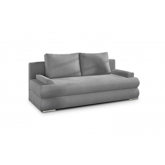 Sofa - lova Milo su patalynės dėže pilka, Monolith 84