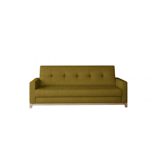  Sofa - lova Selene su patalynės dėže geltona, Monolith 48 