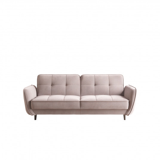 Sofa - lova Bellis su patalynės dėže rausva, Gojo 101