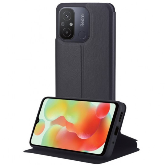  Xiaomi Redmi 12C Folio Case By My Way Black 