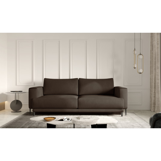 Sofa - lova Dalia su patalynės dėže ruda, Nube 22